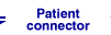 Patient connector